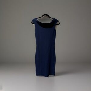 Reiss Women's Royal Blue Sleeveless Midi Dress‎ Size Small